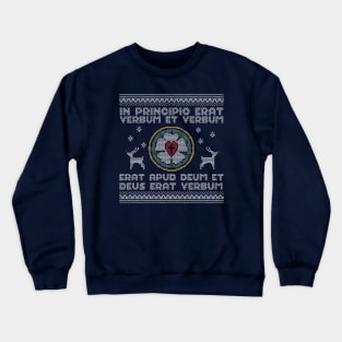 Ugly Christmas Sweater Shirt - in Latin Crewneck Sweatshirt